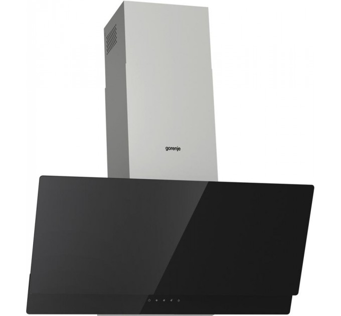 Вытяжка Gorenje наклонная, 90см, 608м.куб/ч, черный