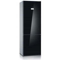 Холодильник Bosch с нижн. мороз., 203x70x67, xолод.отд.-330л, мороз.отд.-105л, 2дв., А++, NF, дисплей, черный