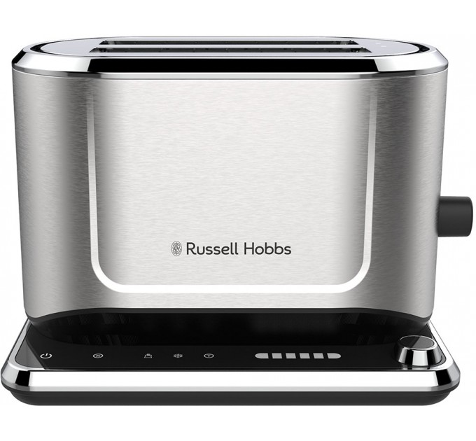 Тостер Russell Hobbs Attentiv 2 Slice 1500Вт, підігрів, розморожування, метал
