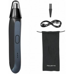 Триммер Rowenta Performance для носа и ушей, акум, сталь, синий