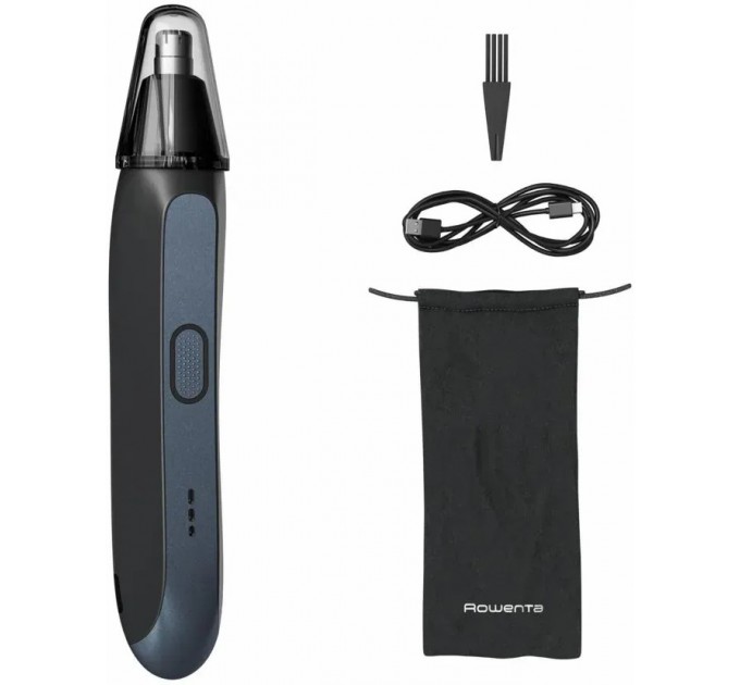 Триммер Rowenta Performance для носа и ушей, акум, сталь, синий