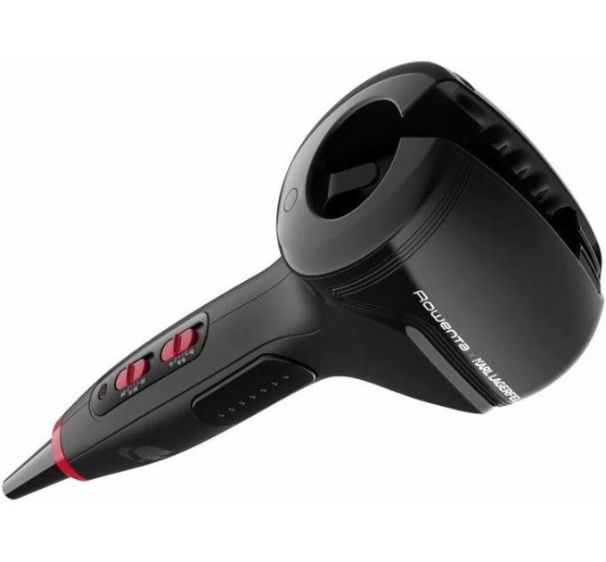 Стайлер Rowenta x Karl Lagerfeld So Curls, автоматический, темп.режимов-3, 170C–230С, ионизация, турмалин, черный