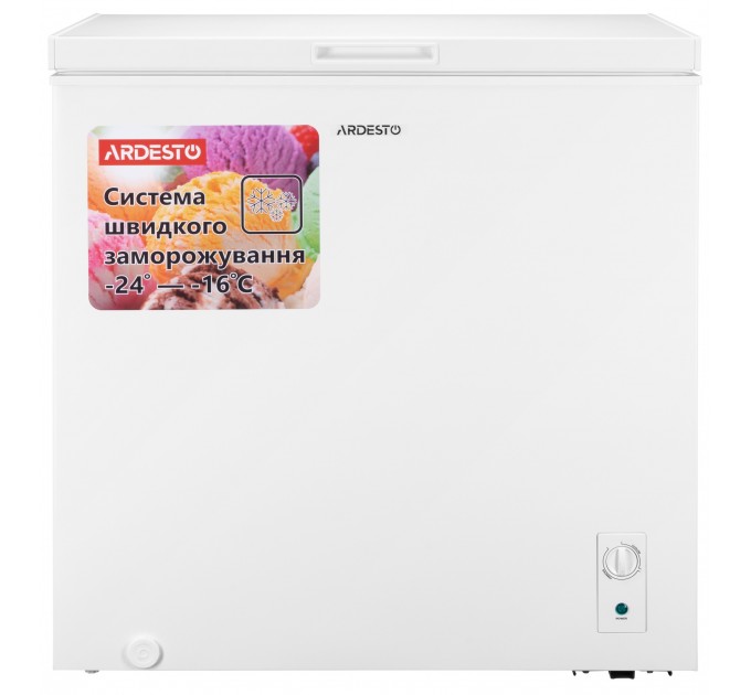 Морозильный ларь ARDESTO, 198л, А+, ST, режим холодильника, белый