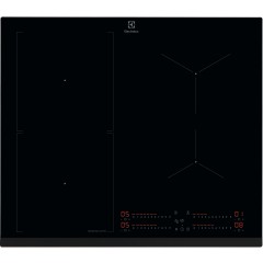 Варильна поверхня Electrolux індукційна, 60см, розширена зона, датчик кипіння, датчик смаження, Hob2Hood, чорний