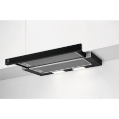 Витяжка Electrolux телескопічна, 59см, 410м.куб/год., чорний
