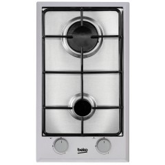 Варочная поверхность Beko газовая, 30см, Домино, нерж