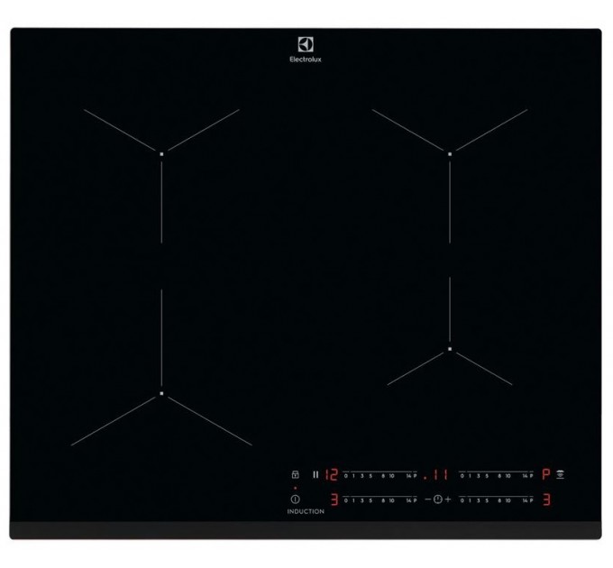 Варочная поверхность Electrolux индукционная, 60см, Hob2Hood, черный