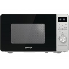 Микроволновая печь Gorenje, 20л, электр. управл., 800Вт, дисплей, нерж