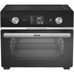 Мультипіч Tefal Easy Fry Oven Multifunctional, 1800Вт, механічне керув., 10 програм, пластик, чорний