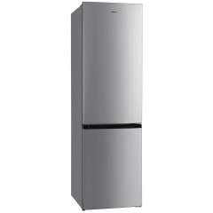 Холодильник ARDESTO з нижн. мороз., 181x54.5х60, холод.відд.-182л, мороз.відд.-55л, 2дв., А+, NF, сріблястий