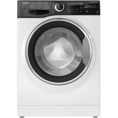 Пральна машина Whirlpool фронтальна, 6кг, 1200, A+++, 43см, дисплей, інвертор, люк чорний, білий