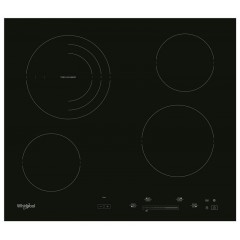 Варочная поверхность Whirlpool электрическая стеклокерамическая, 60см, черный