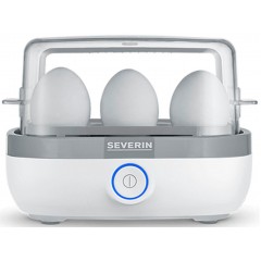 Яйцеварка Severin 420Вт, електр. керування , на 6 яєць, звуков., сигнал, пластик, білий