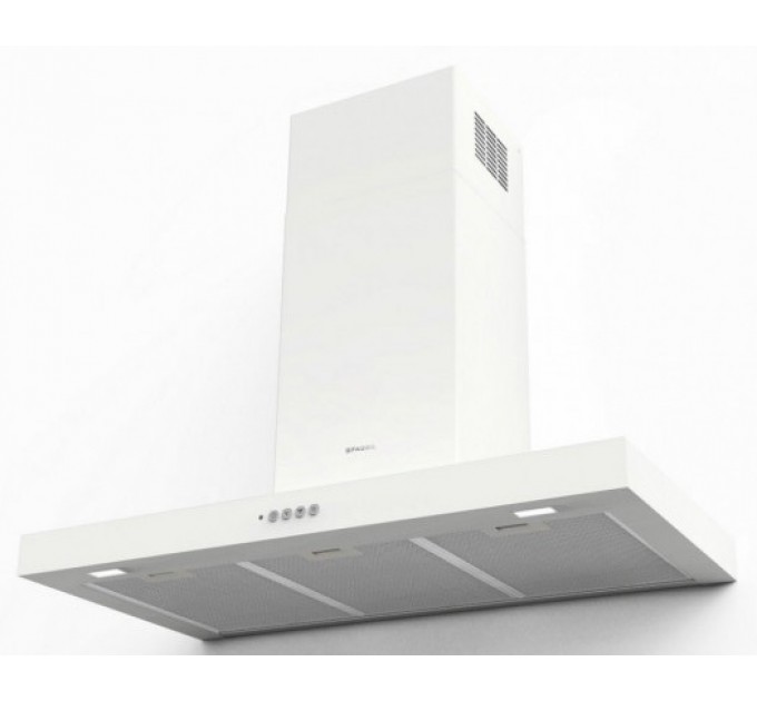 Вытяжка Faber Т-образная, 90см, 1186м.куб/ч, Stilo Comfort Wh Matt A90, белый матовый