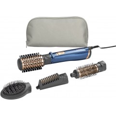 Фен-щетка Babyliss Style Pro, 1000Вт, режимов-2, хол. обдув, иониз-я, чехол для хранения, керамика, синий