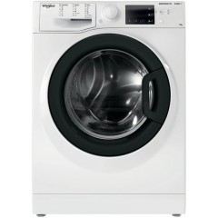 Стиральная машина Whirlpool фронтальная, 7кг, 1200, A+++, 43.5см, дисплей, пар, инвертор, люк черный, белый
