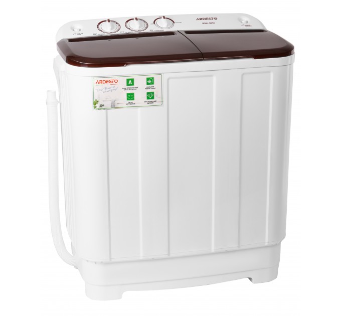 Стиральная машина ARDESTO полуавтомат., 6.5кг, 1350, A, 41см, отжим, белый