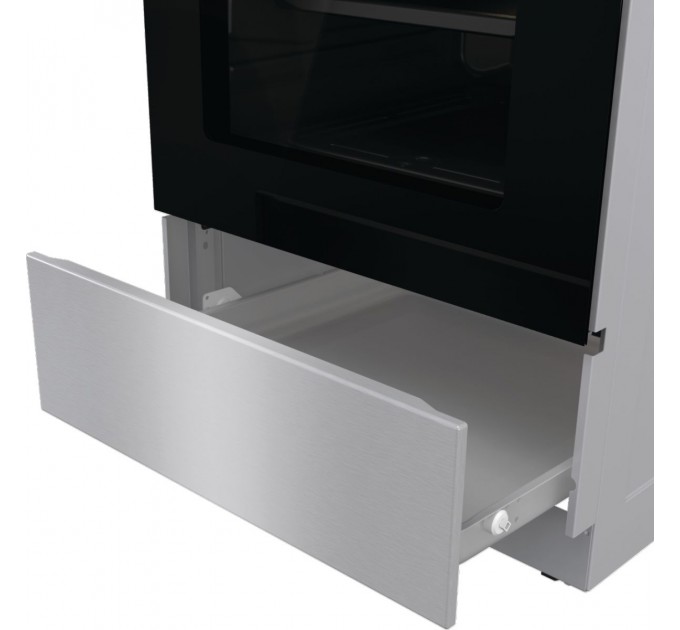 Плита Gorenje газова, 70л, 50x60см, чугун, нерж