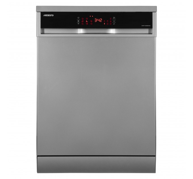 Посудомийна машина ARDESTO, 14компл., А+++, 60см, дисплей, гігієн.обробка, авт.відкр.дверей, сріблястий