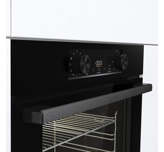 Комплект Gorenje (духовка електрична BO6735E02BK + поверхня газова G641EB), 740147, чорн