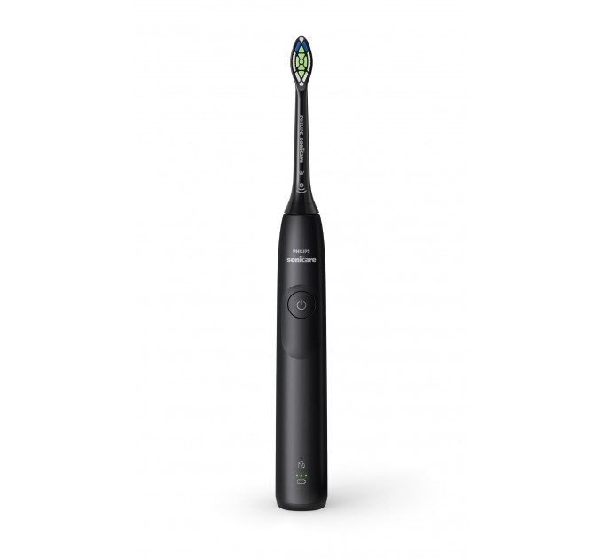 Щітка зубна електр. Philips, Sonicare 5300 Series, 62т. колив/хв, насадок-1, футляр, чорний