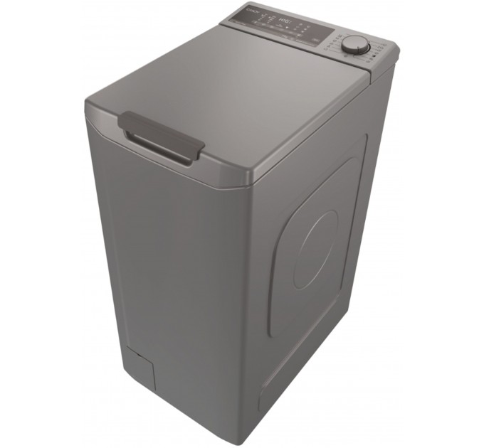 Стиральная машина Candy вертикальная, 7кг, 1200, A+++, 60см, дисплей, серебристый