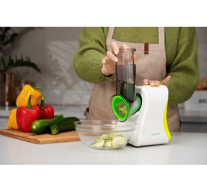 Мультирезка ARDESTO, 200Вт, 4 насадки, корпус-пластик, белый