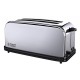 Тостер Russell Hobbs Chester 1600Вт, длинные слоты на 4 тоста, металл, серебристый