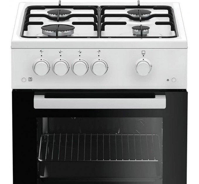 Плита Beko газова, 55л, 50x60см, білий