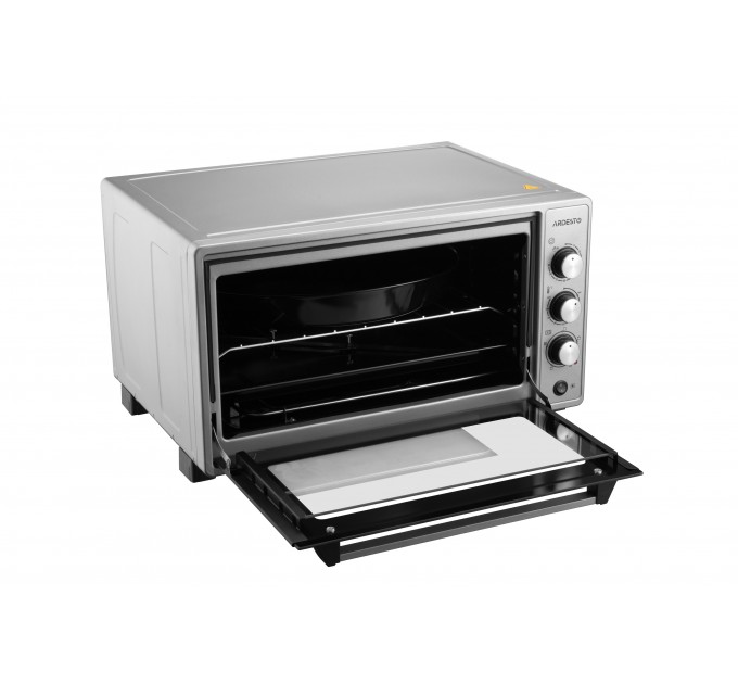 Печь электрическая ARDESTO, 52л, 1700Вт, механич., конвенция, двойное стекло, вертел, серый