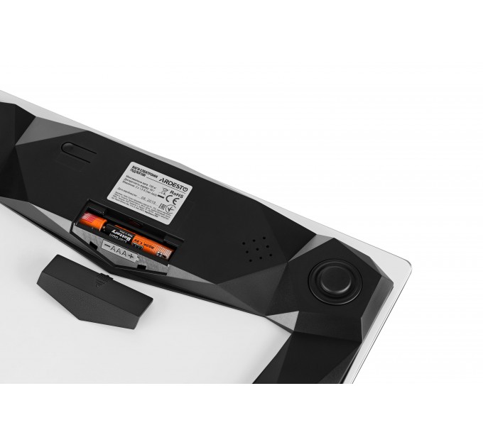 Весы ARDESTO напольные Leaves, 150кг, AAAx2 в компл, стекло, многоцветные