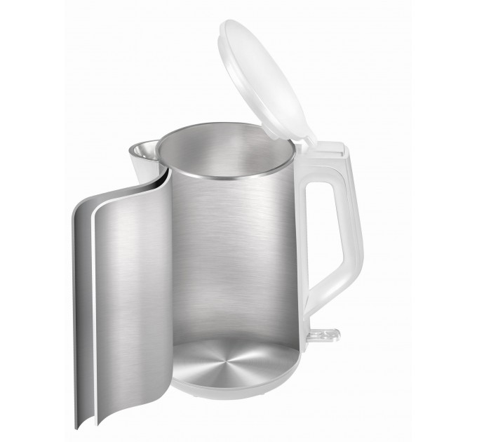 Електрочайник Gorenje 1.5л, пластик, білий матовий