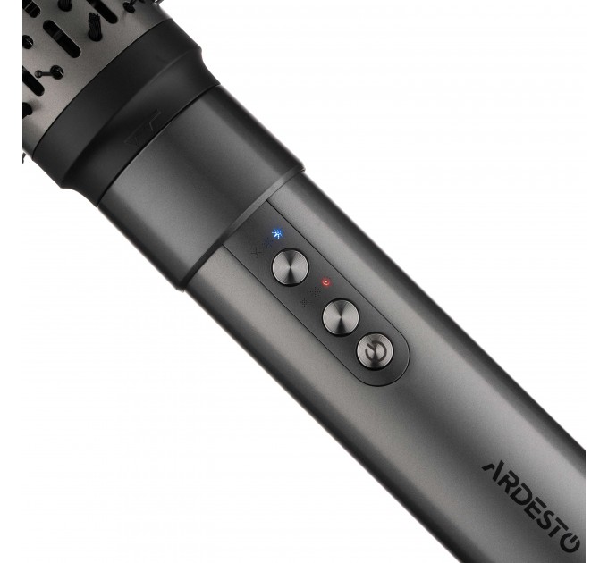 Фен-стайлер ARDESTO Stein, 1200-1400Вт, 3 скорости, 3 темп.режима, ионизация, серый