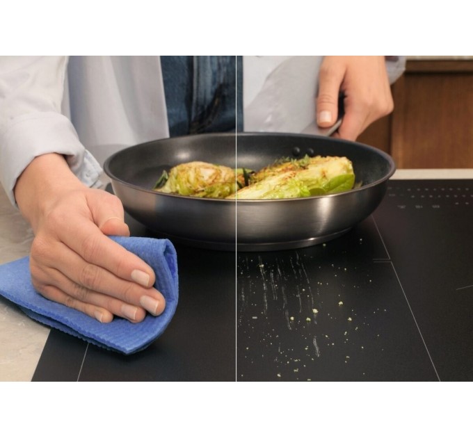 Варочная поверхность Electrolux индукционная, 80см, расширенная зона, датчик кипения, Hob2Hood, черный мат.