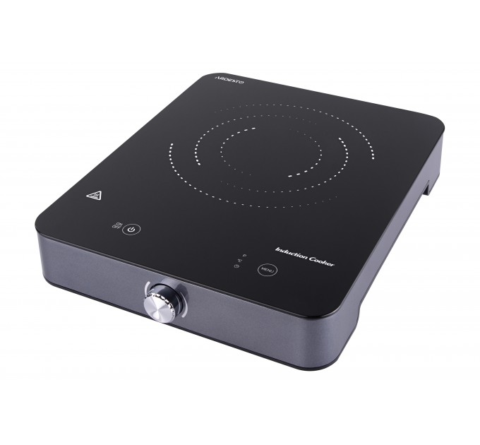Плитка настільна ARDESTO індукційна, конфорок - 1 на 1.8кВт, керування - сенсорне, таймер, чорний