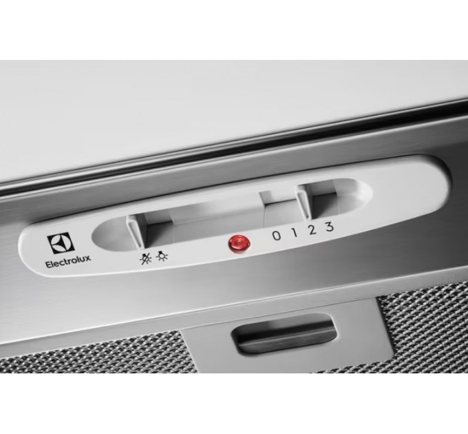 Витяжка Electrolux вбудована, 52см, 600м.куб/год., нерж