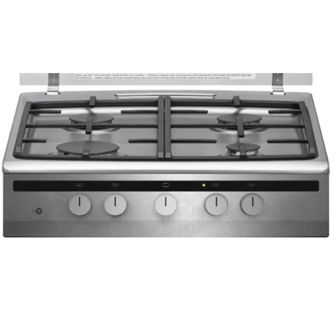 Плита Hansa газовая, 56л, 60x60см, чугун, нерж