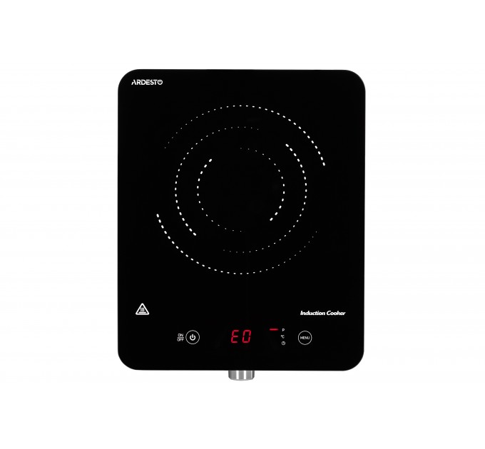 Плитка настільна ARDESTO індукційна, конфорок - 1 на 1.8кВт, керування - сенсорне, таймер, чорний