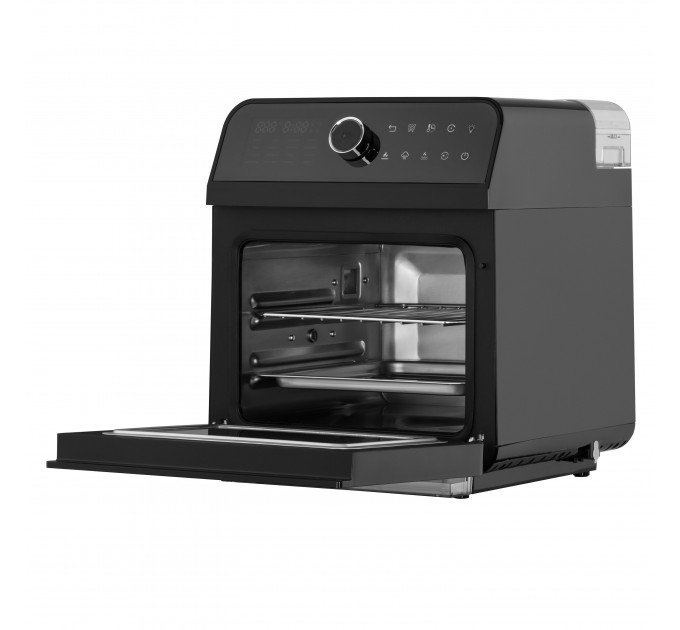 Мультипеч ARDESTO, 2250Вт, объем-15л, сенсорне керування, функция приготовления на пару, 40-220°C, метал/пластик, бело-черный