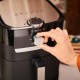 Мультипечь Tefal AirFry&Grill, 1550Вт, чаша-4.2л, электронное управл., пластик, черный