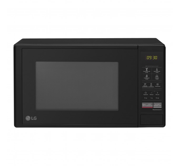 Микроволновая печь LG, 20л, электр. управл., 700Вт, дисплей, черный