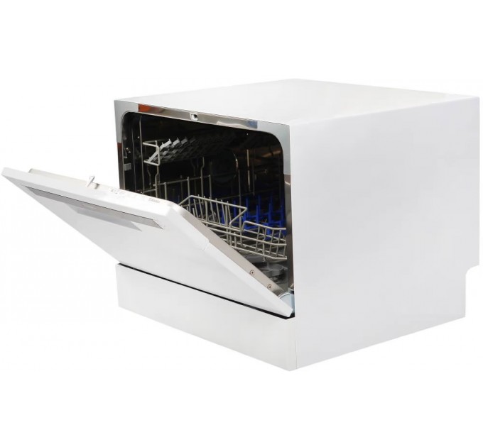 Посудомоечная машина Hansa настольная, 6компл., A+, 55см, дисплей, белый