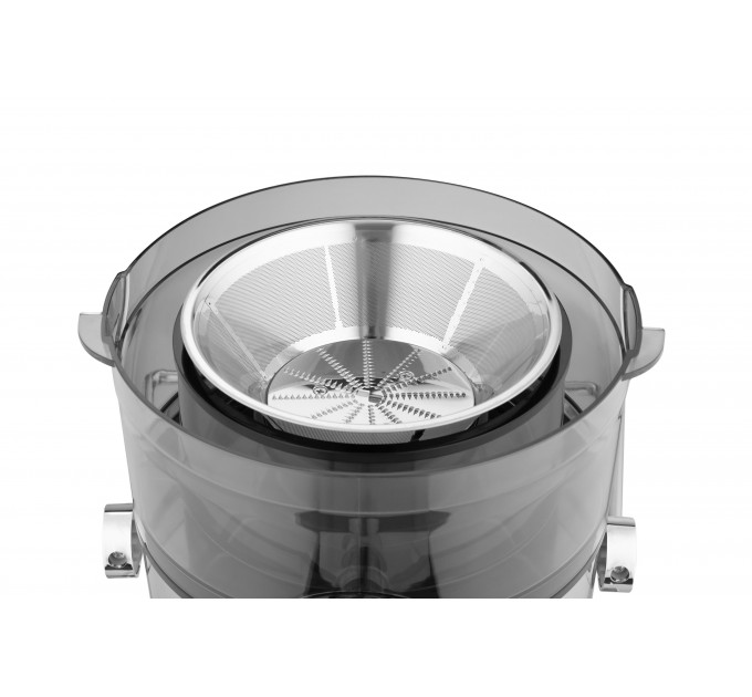 Соковыжималка ARDESTO центробежная 1100Вт, чаша-1л, пластик/металл, серебристо-черный