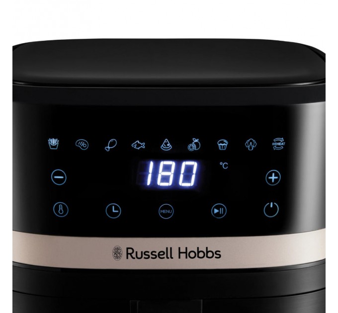 Мультипіч Russell Hobbs 1800Вт, чаша-8.3л, сенсорне управл., 9 авто. программ, пластик, чорний