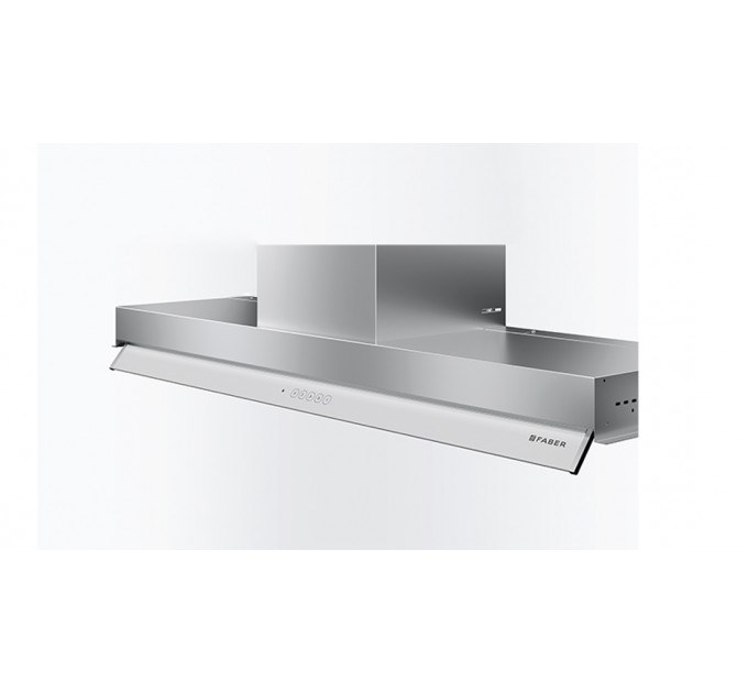 Вытяжка Faber встраиваемая, 60см, 1119м.куб/ч, In-Nova Touch Wh/X A60, нерж/белый