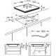 Варочная поверхность Electrolux индукционная, 60см, Hob2Hood, черный