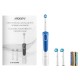 Щетка зубная электр. ARDESTO, ETB-I009WB, 4,5т. колеб/мин, насадок-3, IPX4, белый+синий