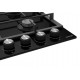Варочная поверхность Gorenje газ на стекле, 60см, чугун, черный
