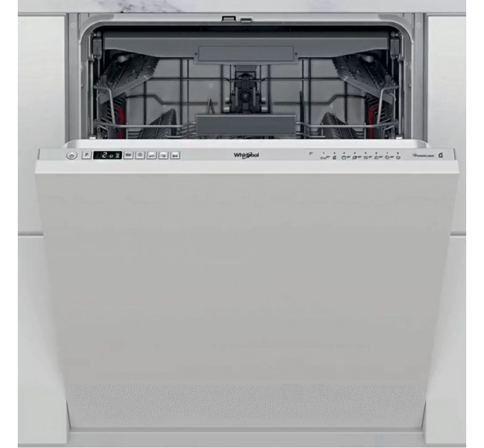 Посудомоечная машина Whirlpool встраиваемая, 14компл., A+++, 60см, дисплей, 3я корзина, белый