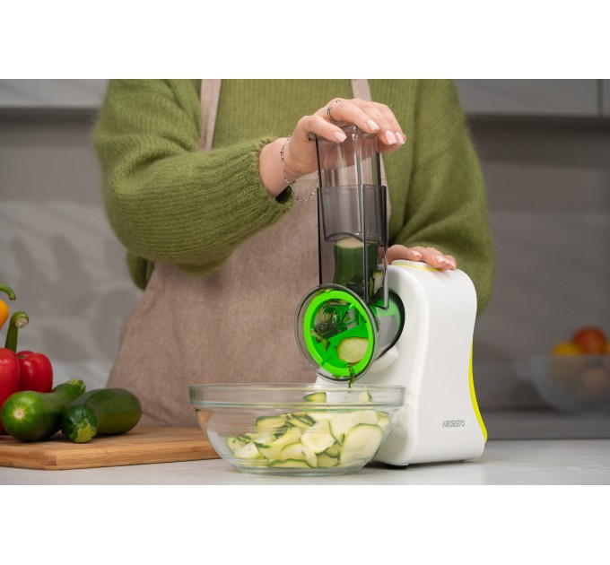 Мультирезка ARDESTO, 200Вт, 4 насадки, корпус-пластик, белый